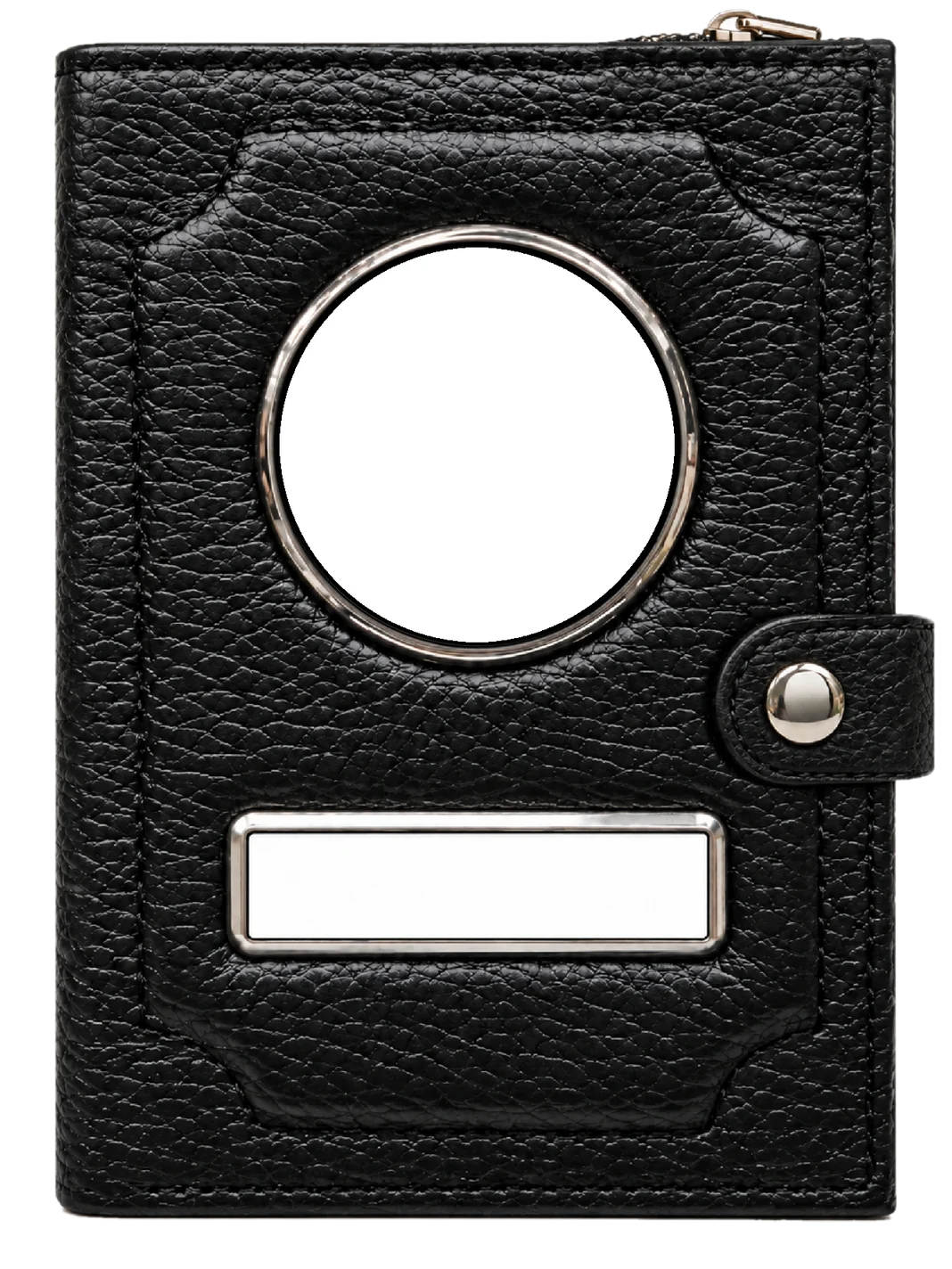 Port document negru cu capsă